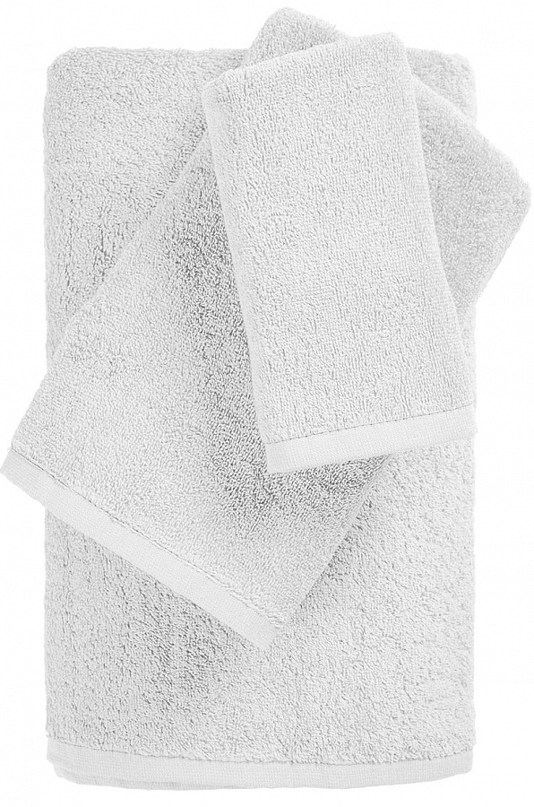 Полотенец махровых набор для ванны из 3х  30X60,50X90,70X130 белый